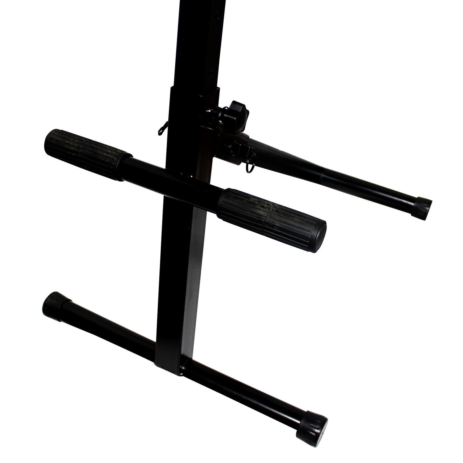 ProX X-GIG CHAIR Portable DJ Adjustable Velvet Covered Padded Foam Chair