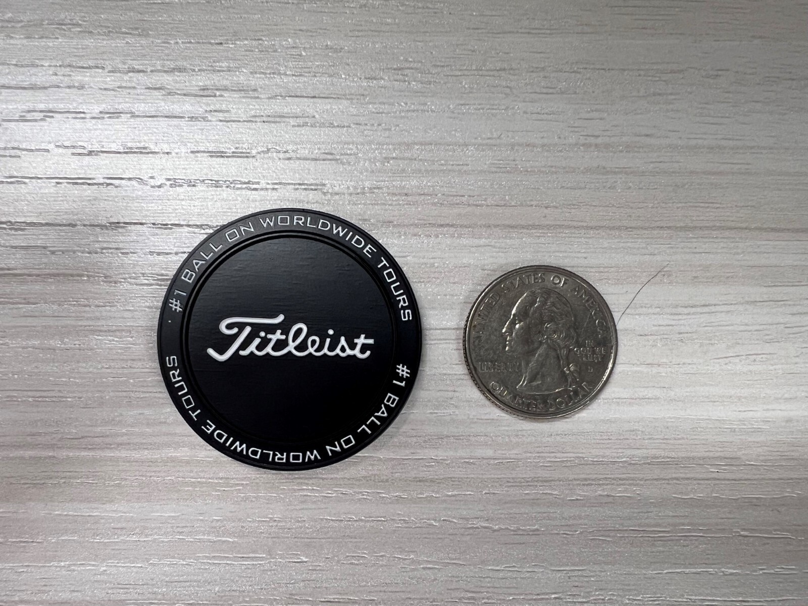 Premium Golf Ball Marker Black