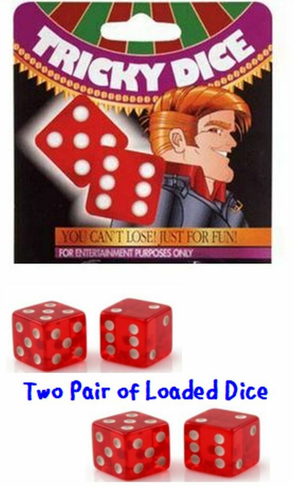 Loaded Dice  Always Win Trick Dice Trick 7 11 Always Win Dice Prank 2 Pair