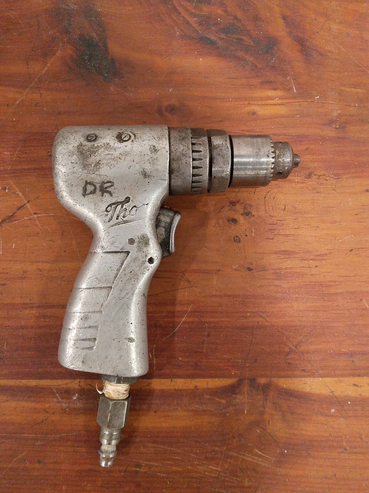 Vintage Thor Air Drill With Jacobs Chuck