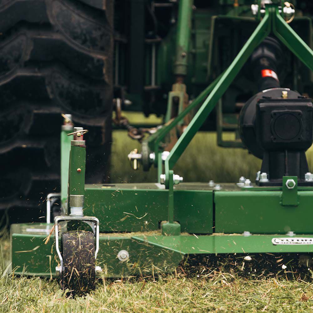 Titan Attachments 72" Rear-Mounted Finish Mower, Cat 1 Tractor Accessory