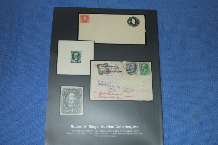 Siegel Auction Nov 2003 Burrows #867 INCLUDES REALIZATIONS BlueLakeStamps