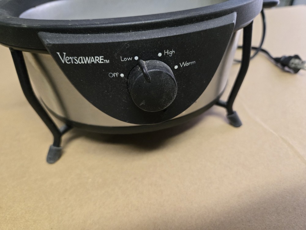 VersaWare Rival Crock Pot Slow Cooker ~ SCVI609 SS HEATING BASE POWER CORD ONLY