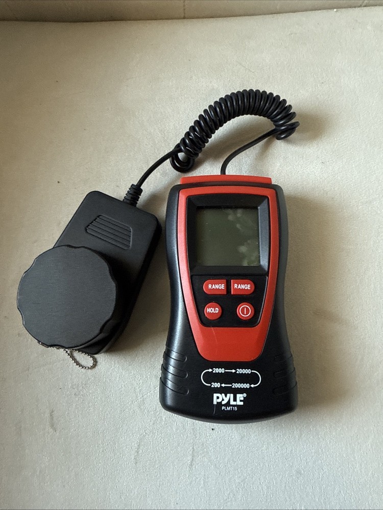 Pyle PLMT15 Handheld Lux Light Meter Photometer