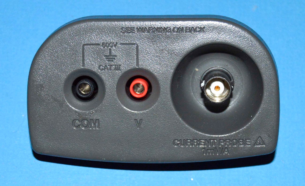 Fluke 41B-AV Power Harmonics Analyzer Bottom Connector Plate