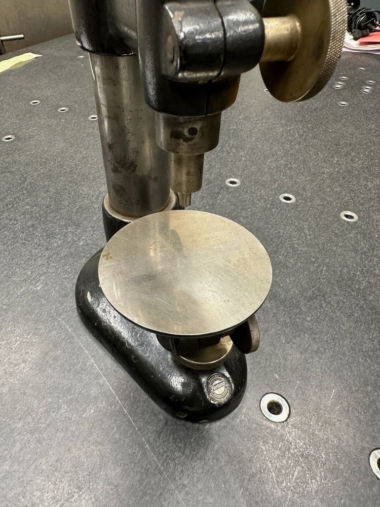 Fortuna Compar Measuring Stand Comparator Fine Pointer 0.05 Mm