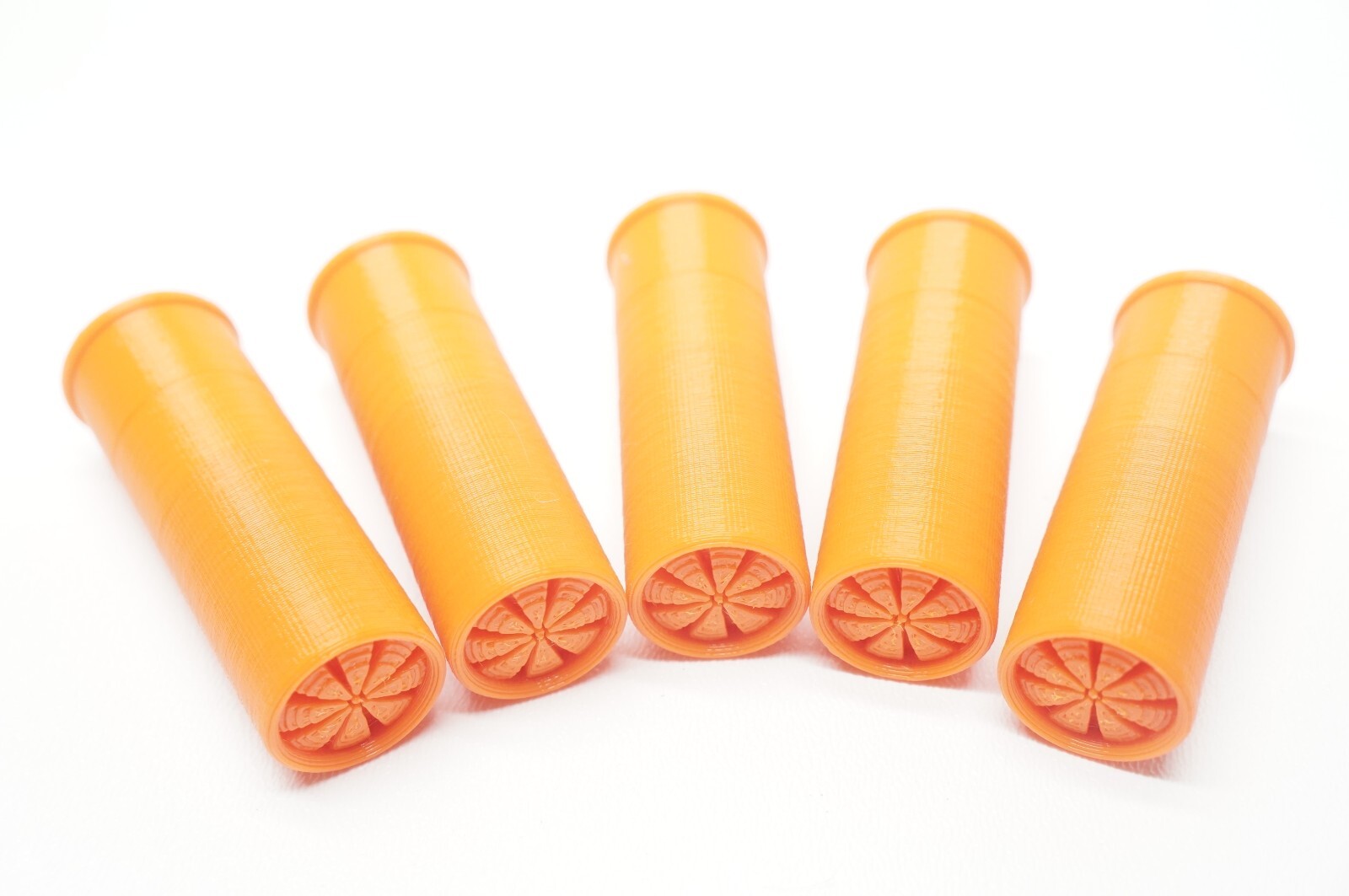 12Ga Snap Caps - Orange Safety Trainer Dummy Rounds 5Pc