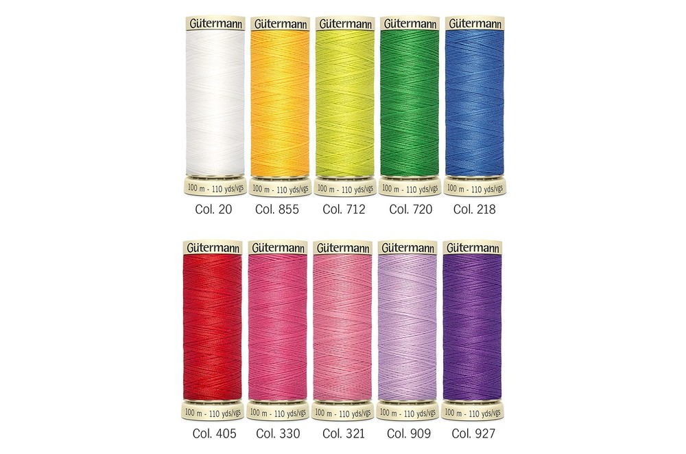 Thread Poly Set 10SP Pastels