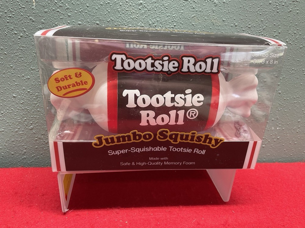 Jumbo Tootsie Roll Squishy.