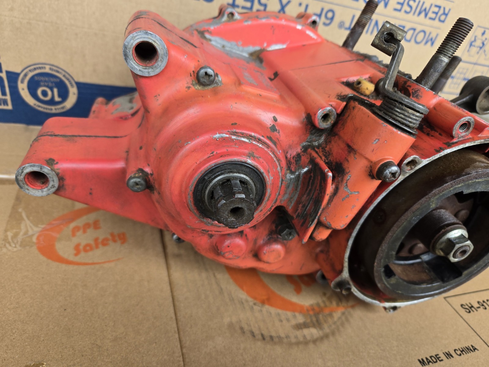 1979 Honda Elsinore CR250 Crankcase Engine Bottom Motor