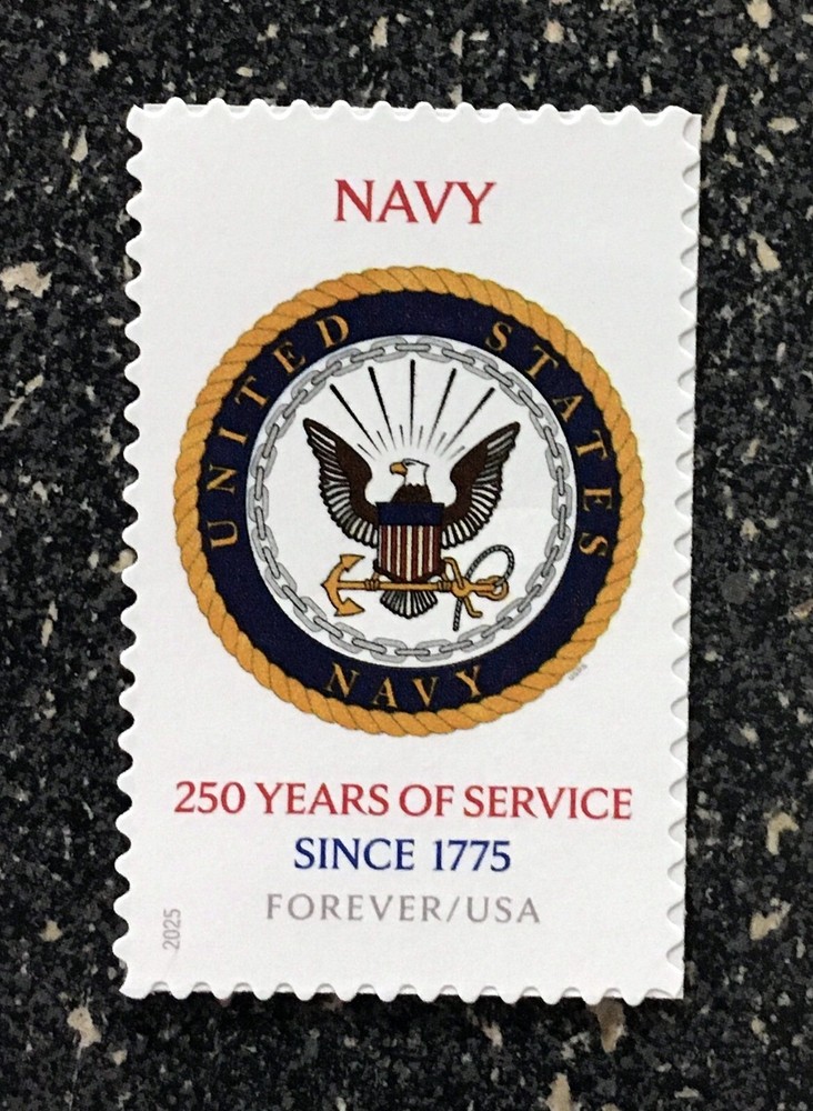 2025USA Forever Navy - Single Stamp mint