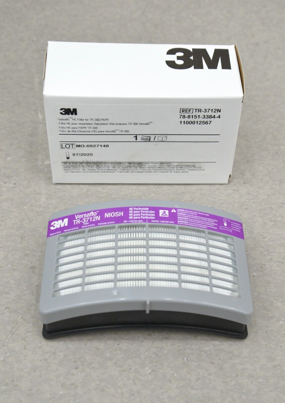 3M Versaflo TR-300N+ECK Easy Clean Powered Air Purifying Respirator Kit