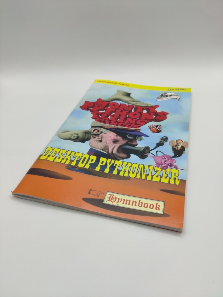Monty Pythons Flying Circus Desktop Pythonizer PC 3.5'' Big Box Vtg Software