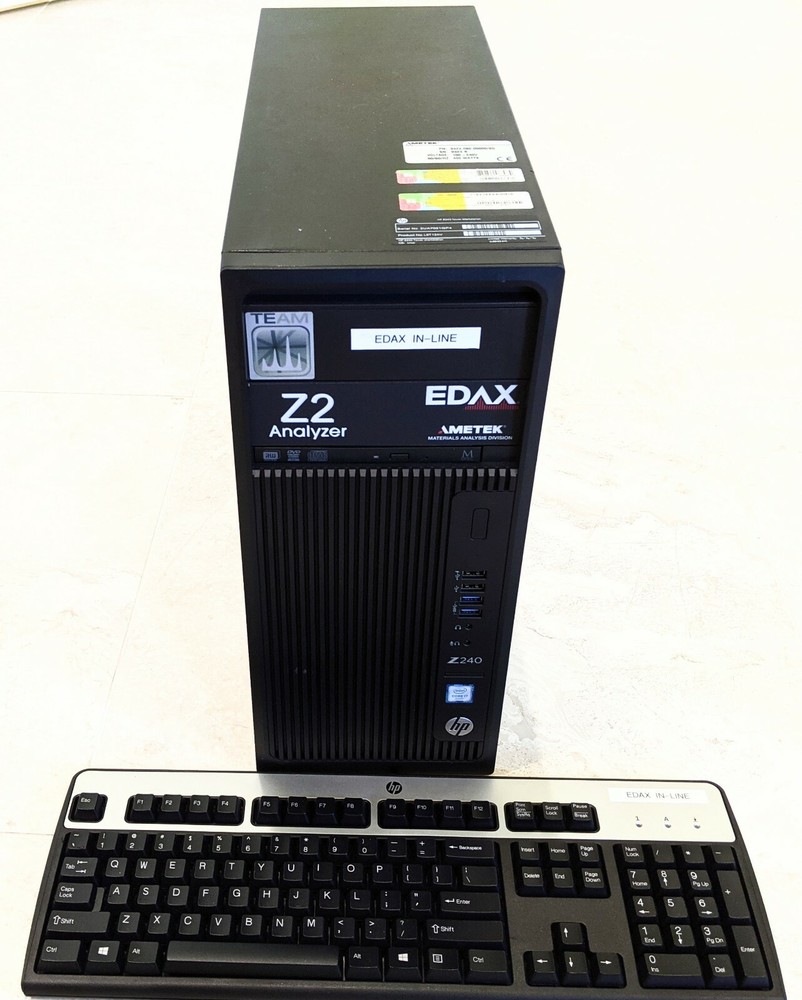 EDAX Z2 Analyzer Genesis Workstation w/Software: XRF SEM EDS Microscope Upgrade