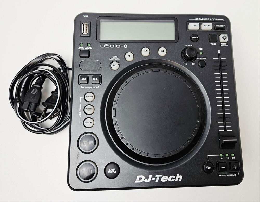 DJ-Tech U Solo-E Compact USB Player and Controller