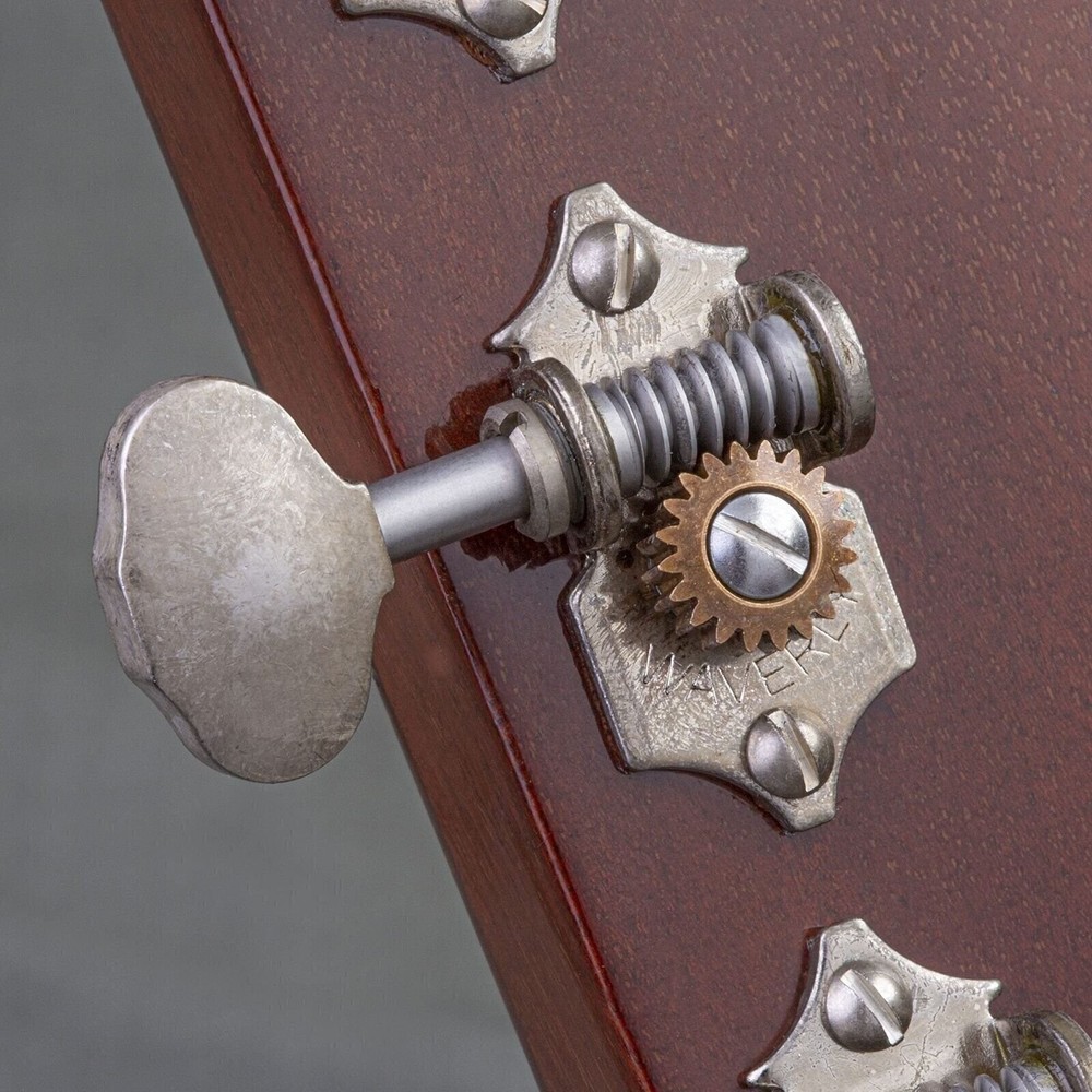 Waverly High Ratio Guitar Tuners with Butterbean Knobs for Solid Pegheads,...