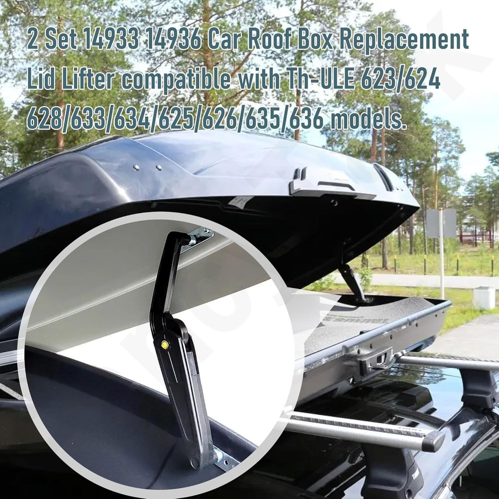 Replacement Lid Lifters for THU-le Cargo Box – 2 Pack, Models 623-636