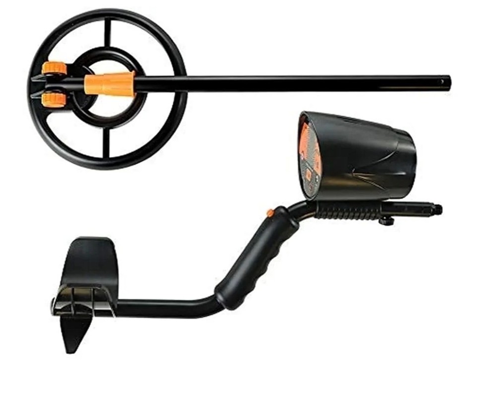 Metal Detector with Waterproof Coil, Backlight LCD Display, Adjustable Lightweig