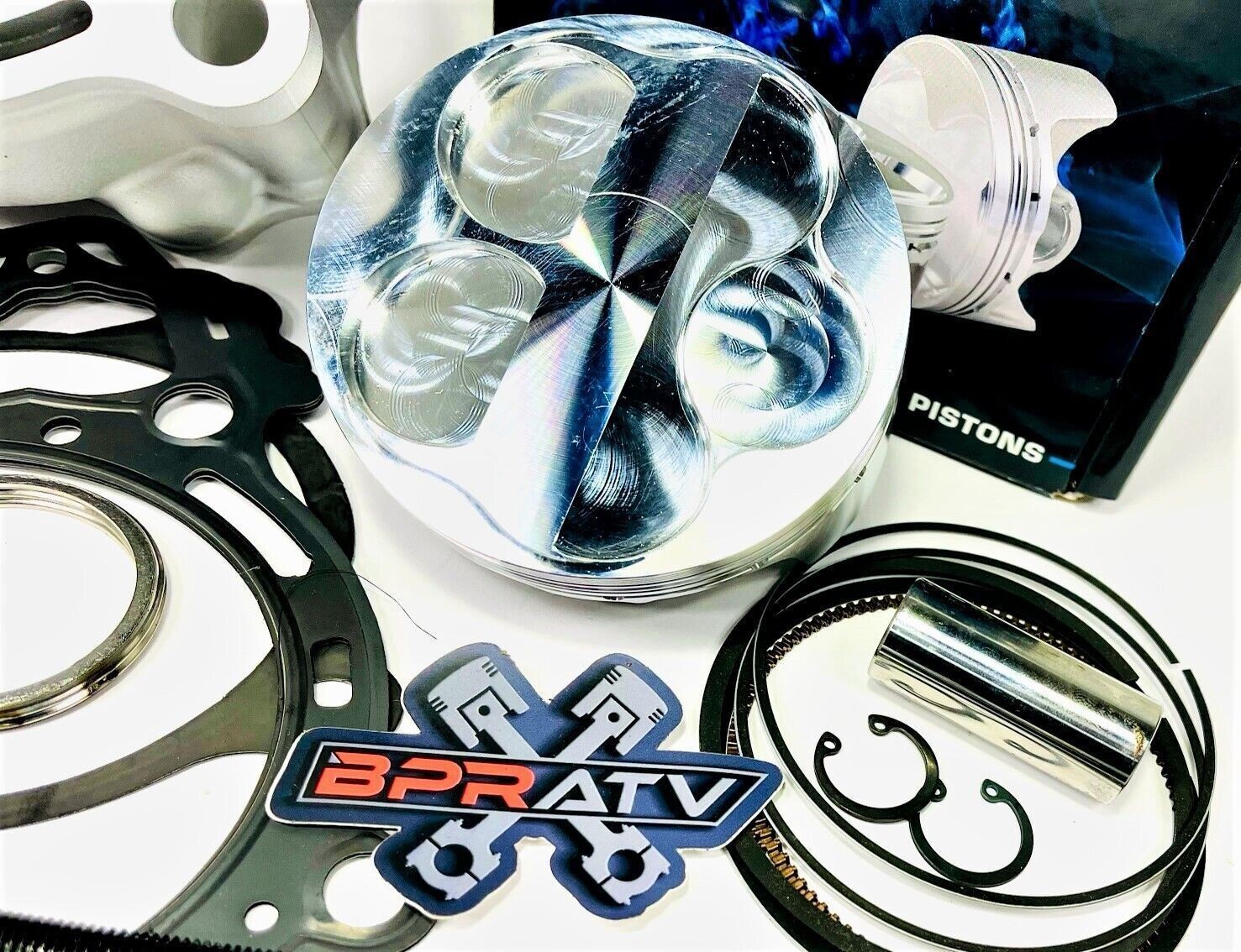 01-13 YZ250F Top End Rebuild Kit 77mm Stock Bore Replacement Cylinder Piston Kit