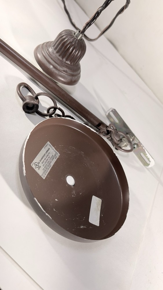 Bronze colored light fixture needs shade Q