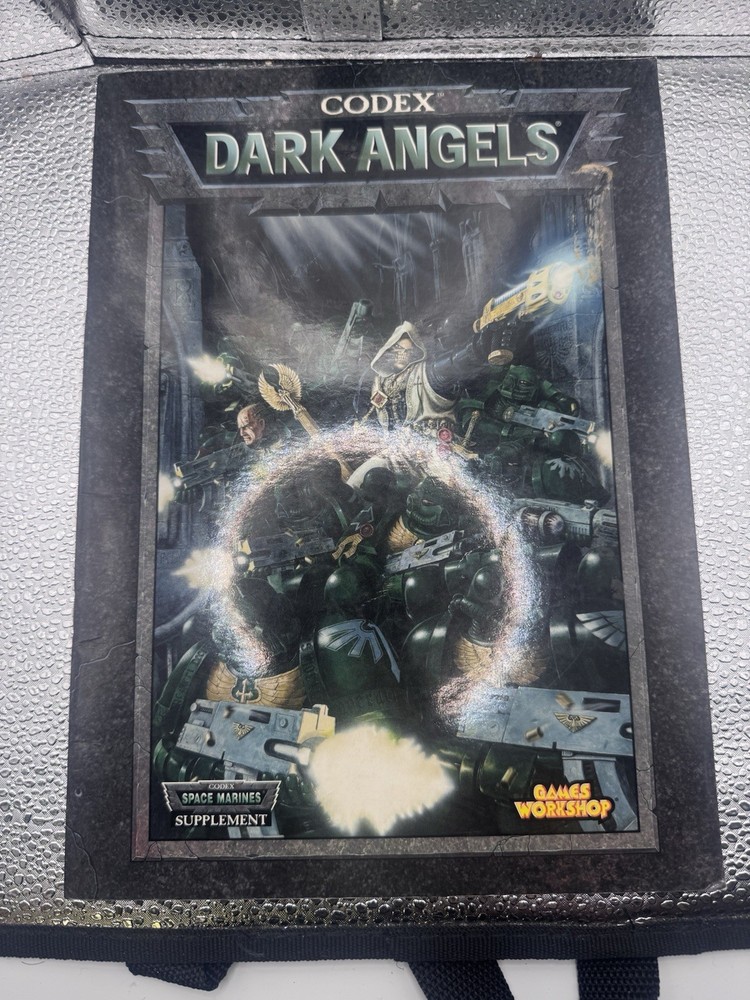 Warhammer 40K Codex Dark Angels Tabletop Miniatures Supplement Book Games Work
