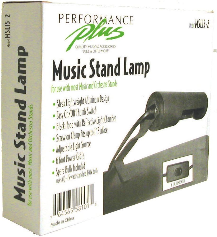 PERFORMANCE PLUS MUSIC STAND LAMP MSL15-2