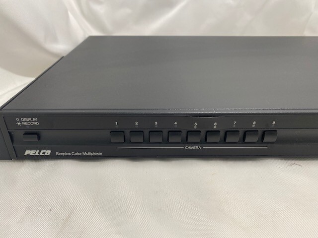 Pelco Simplex Color Multiplexer For Parts Only