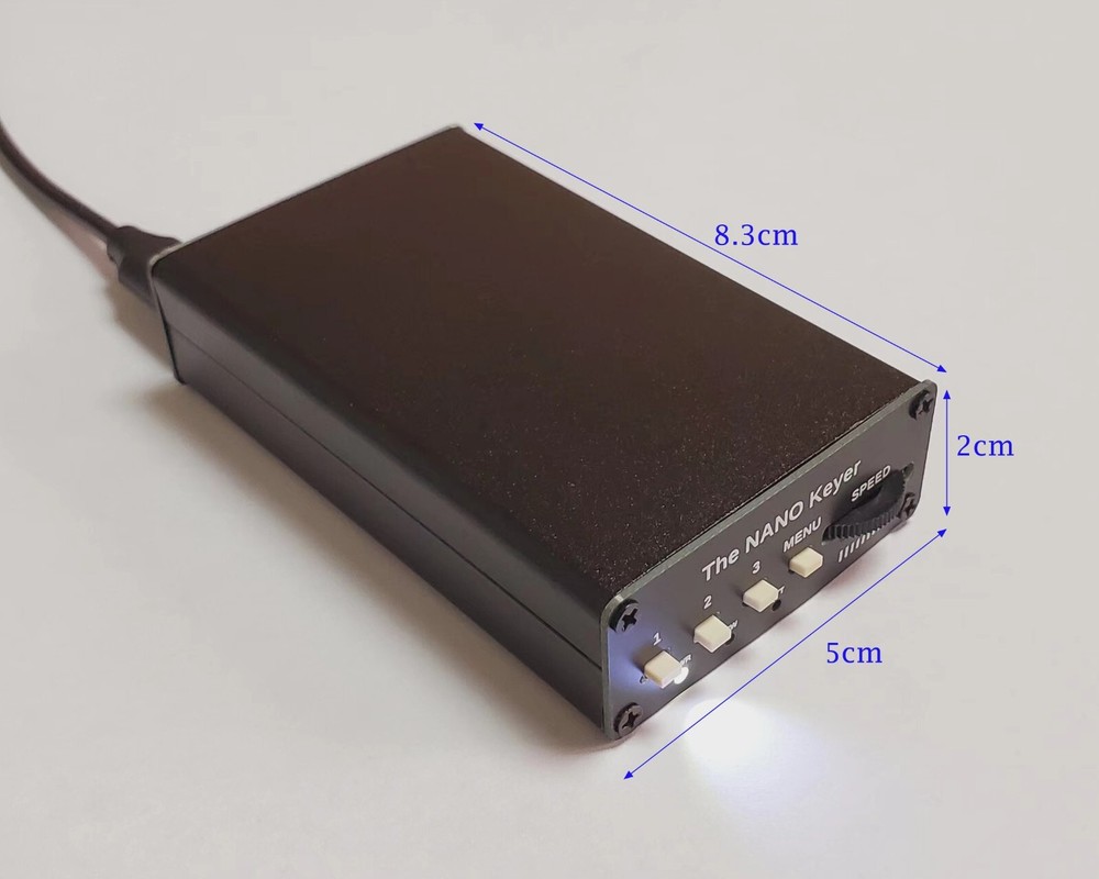 The NANO Keyer cwkeyer for Amateur Compatible with K3NG WKFlex/N1MM