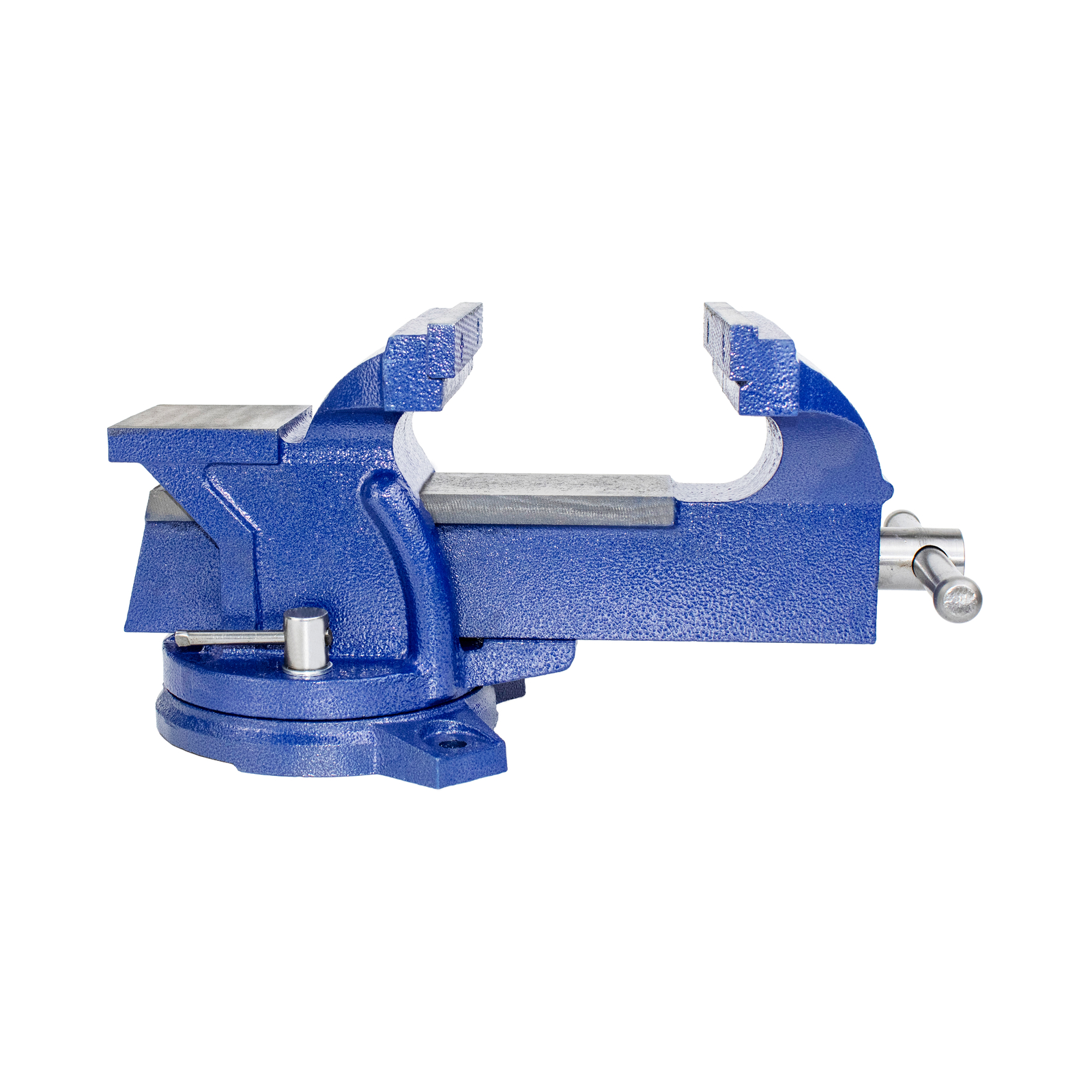 HFS(R) 4" Heavy Duty Bench Vise - 360 Swivel Base With Lock