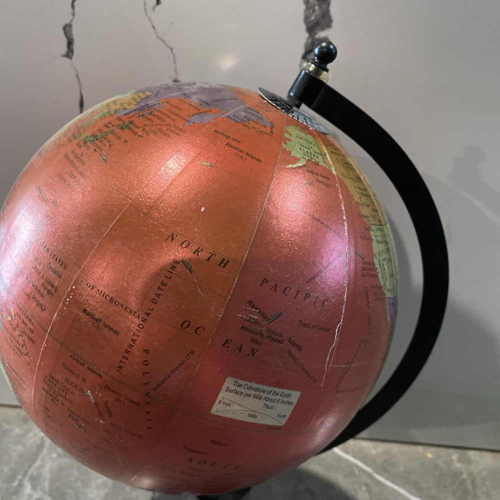 World Globe 16” Tall