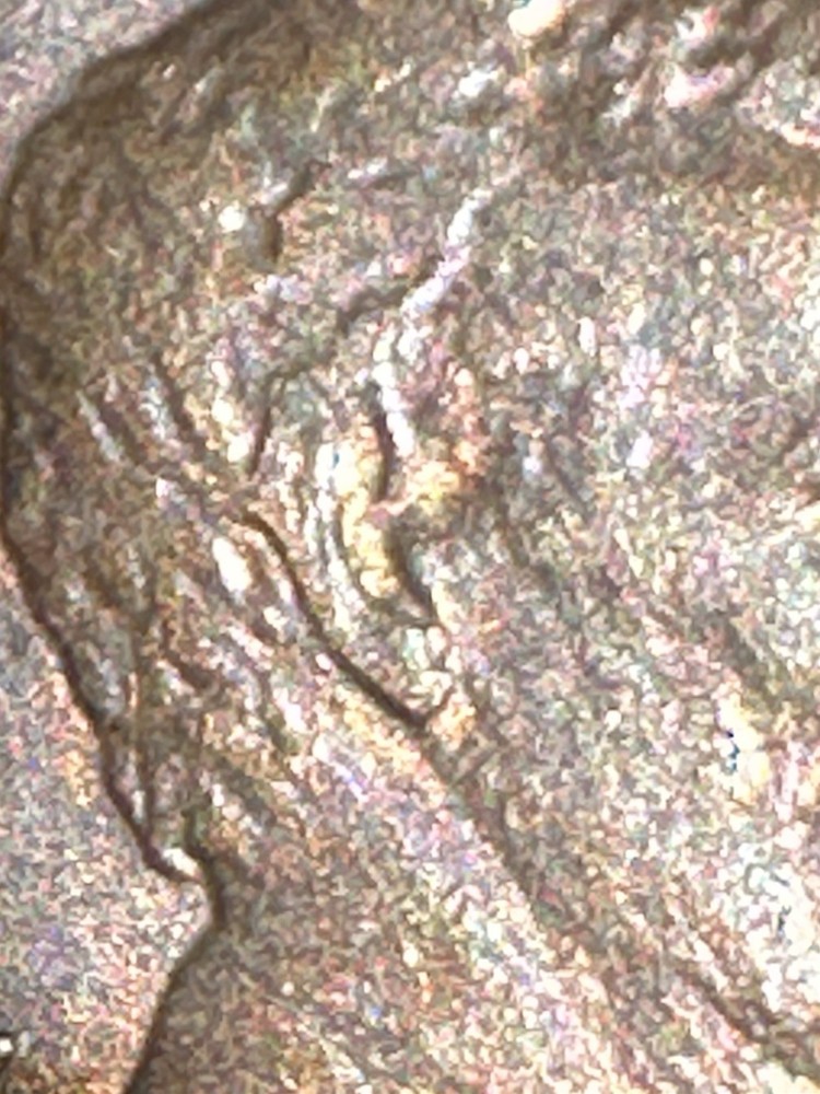 1988 *Very Rare* Lincoln Penny with multiple errors. AM Error