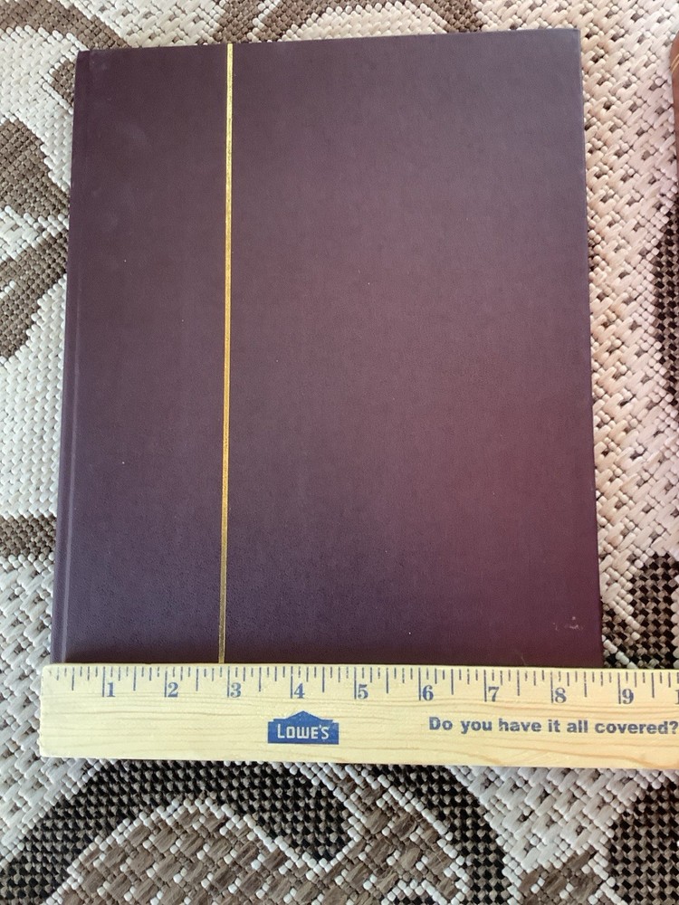 Stamp Album Binder Empty KONTROLL Vintage Lot Of Two NEW 8 Double Sided Per Book