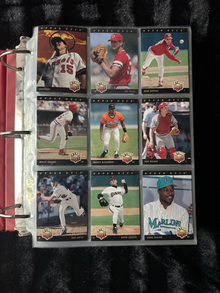 1993 Upper Deck MLB Complete Set 840 Cards - Jeter RC, Piazza, Chipper, Griffey!