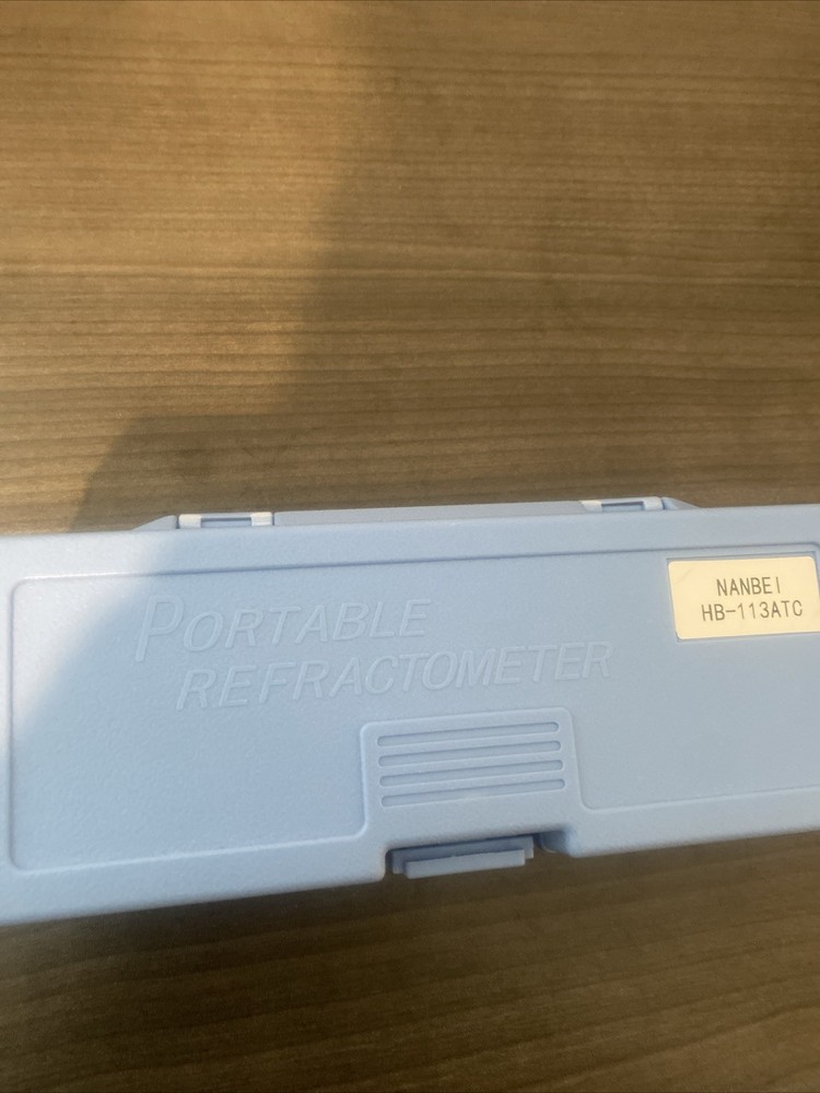 Refractometer Portable Handheld Nanbei Hub-113atc With Case