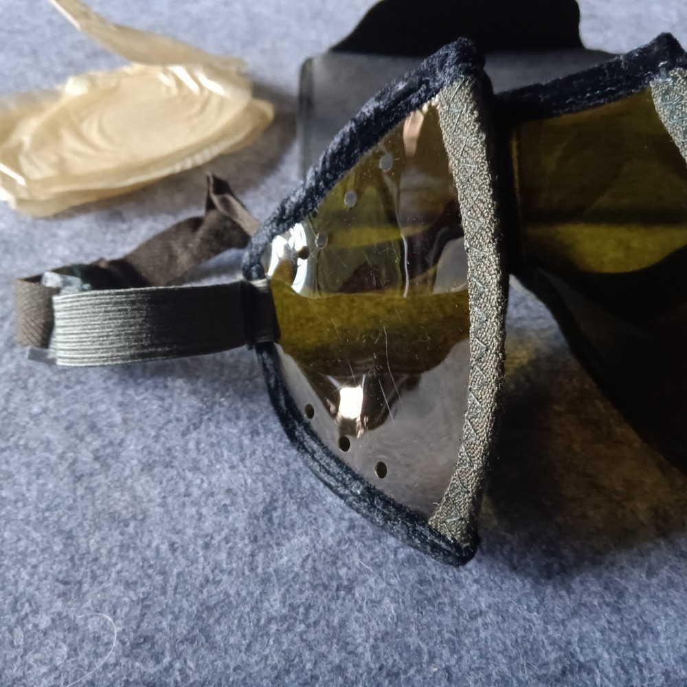 Original German WWII Sun and Dust Goggles 