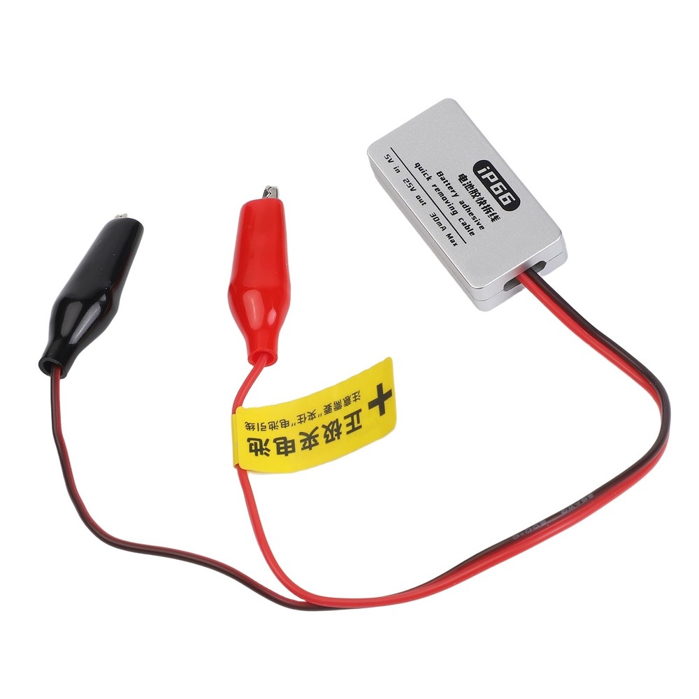 IP66 Battery Glue Quick Release Cable 20cm with Current Limiting and LED Lights
