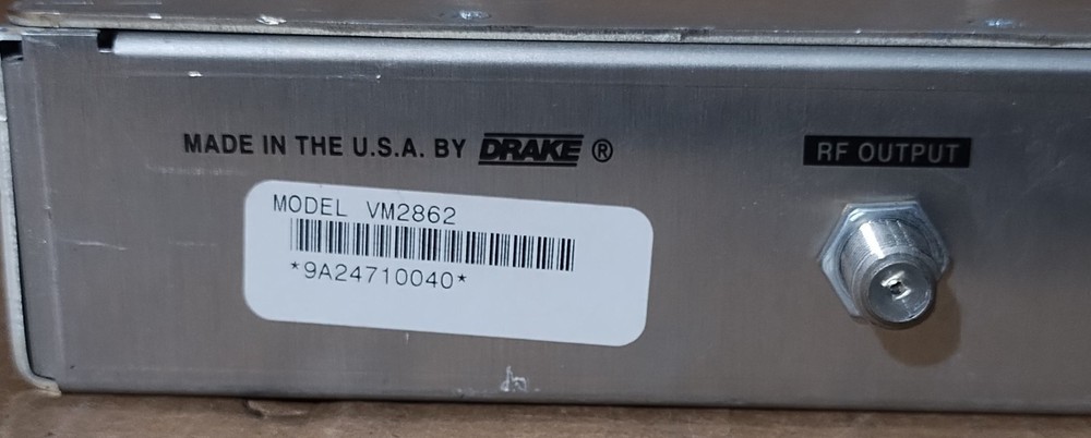 Drake Digital VM 2862 Stereo Video Modulator