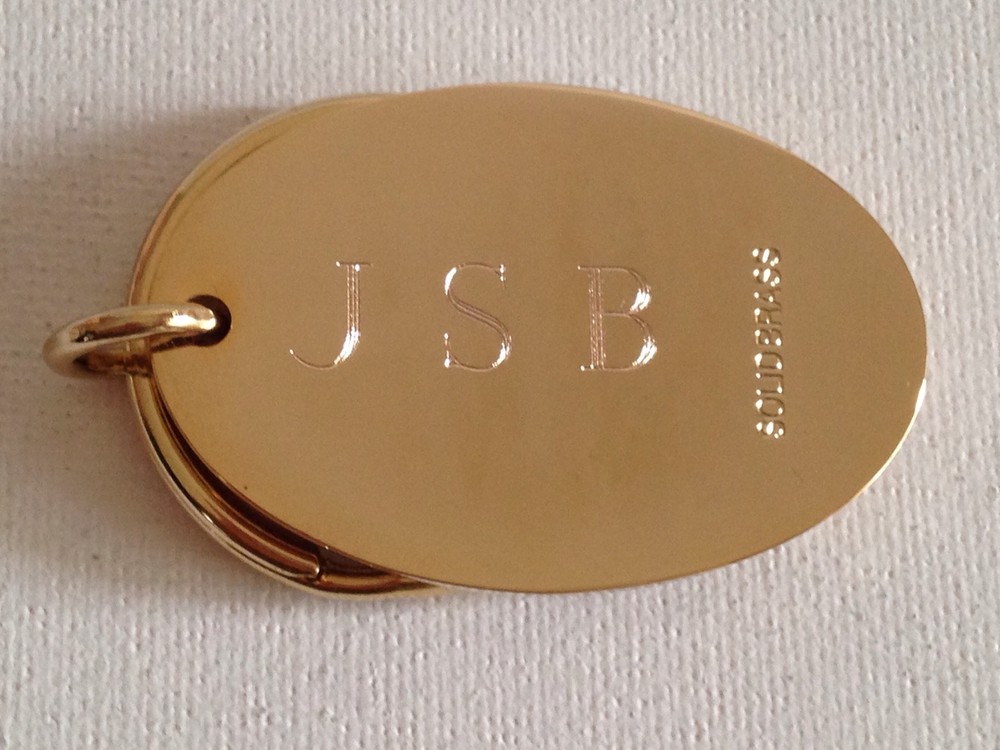 Cadillac Escalade Keychain Solid Brass key chain Personalized Free