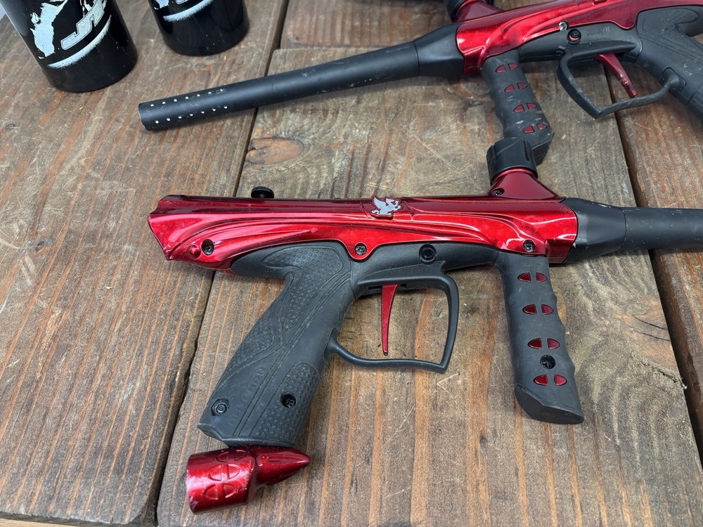 2 Tippman Gryphon Basic Paintball Guns Markers CO2 Tanks