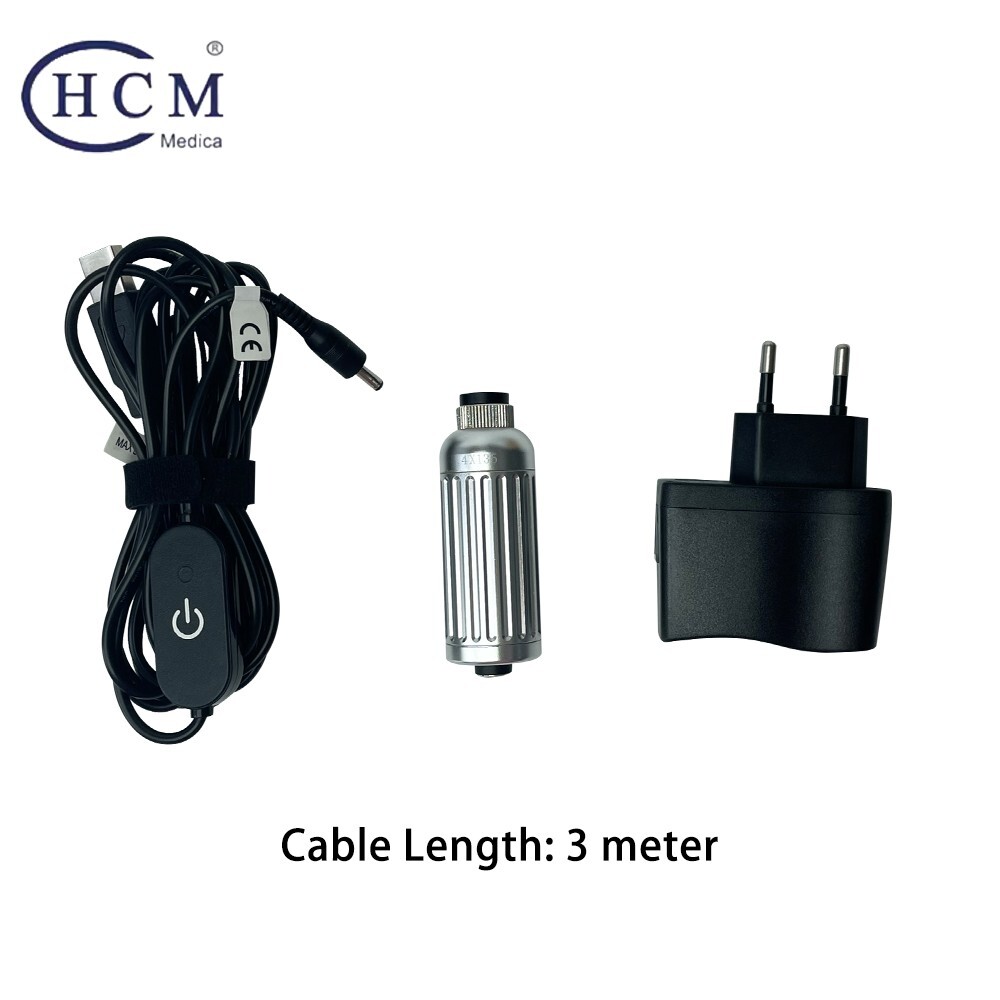 10W Mini Portable LED Light Source Fit For ENT Surgery Endoscope Light Source