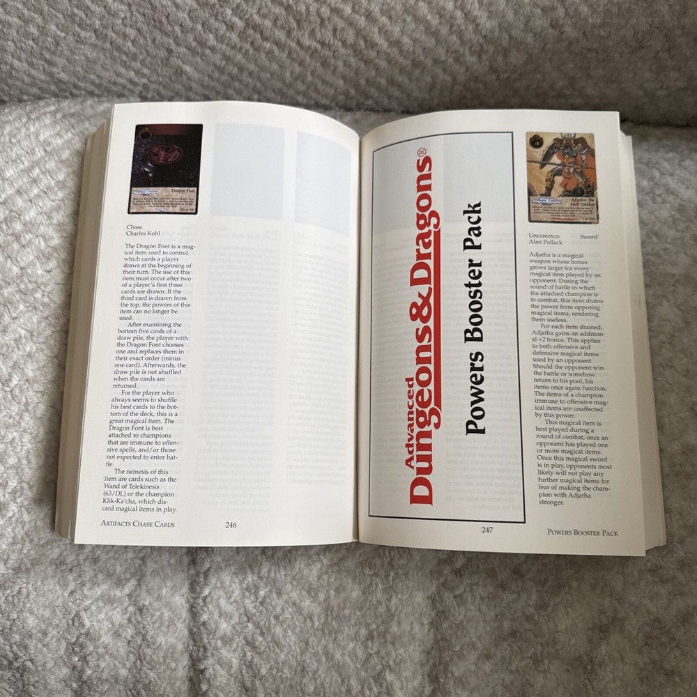 AD&D SPELLFIRE REFERENCE GUIDE Vol 2 Master The Magic Card Game 1154 TSR 1996