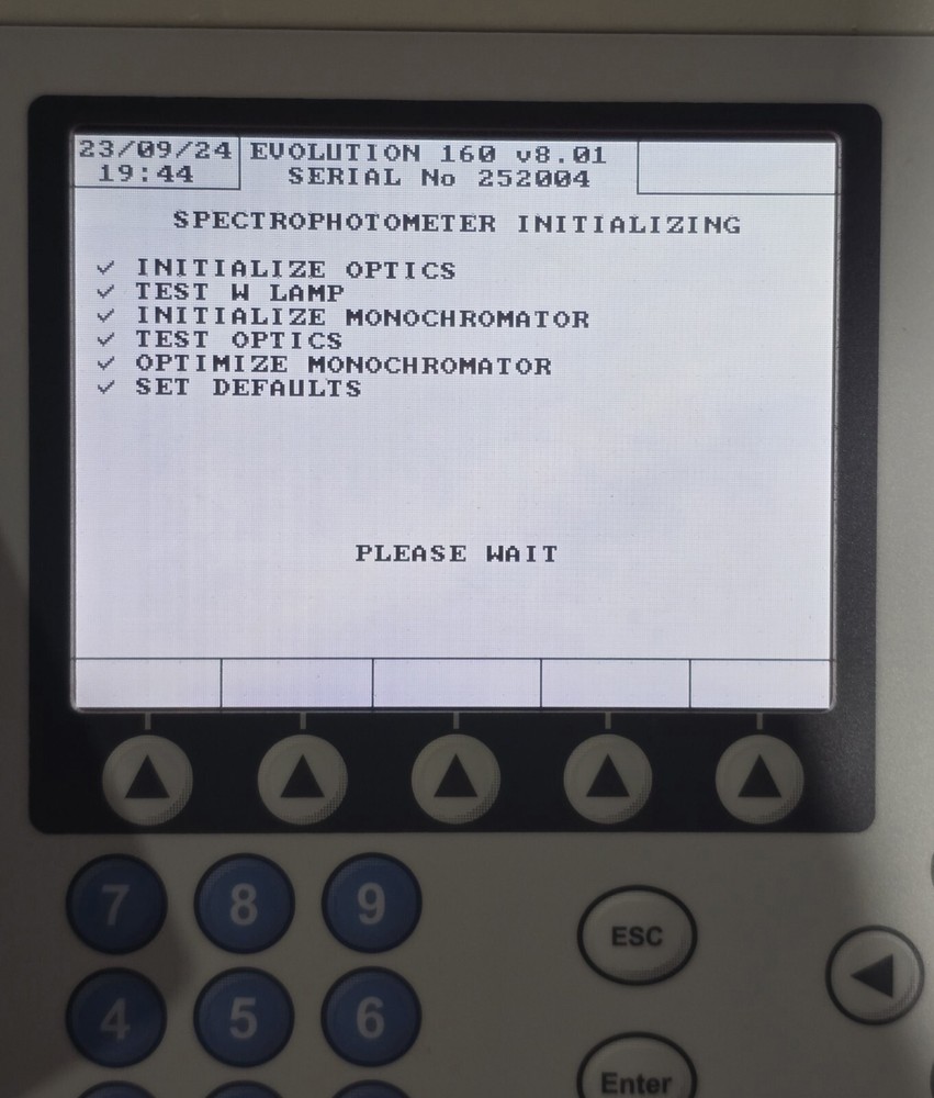 Thermo Evolution 160 UV/Vis Spectrophotometer