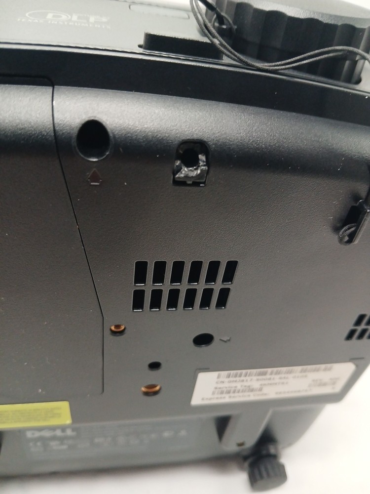 Dell 1800MP Compact Portable DLP Front Projector NO REMOTE Please READ