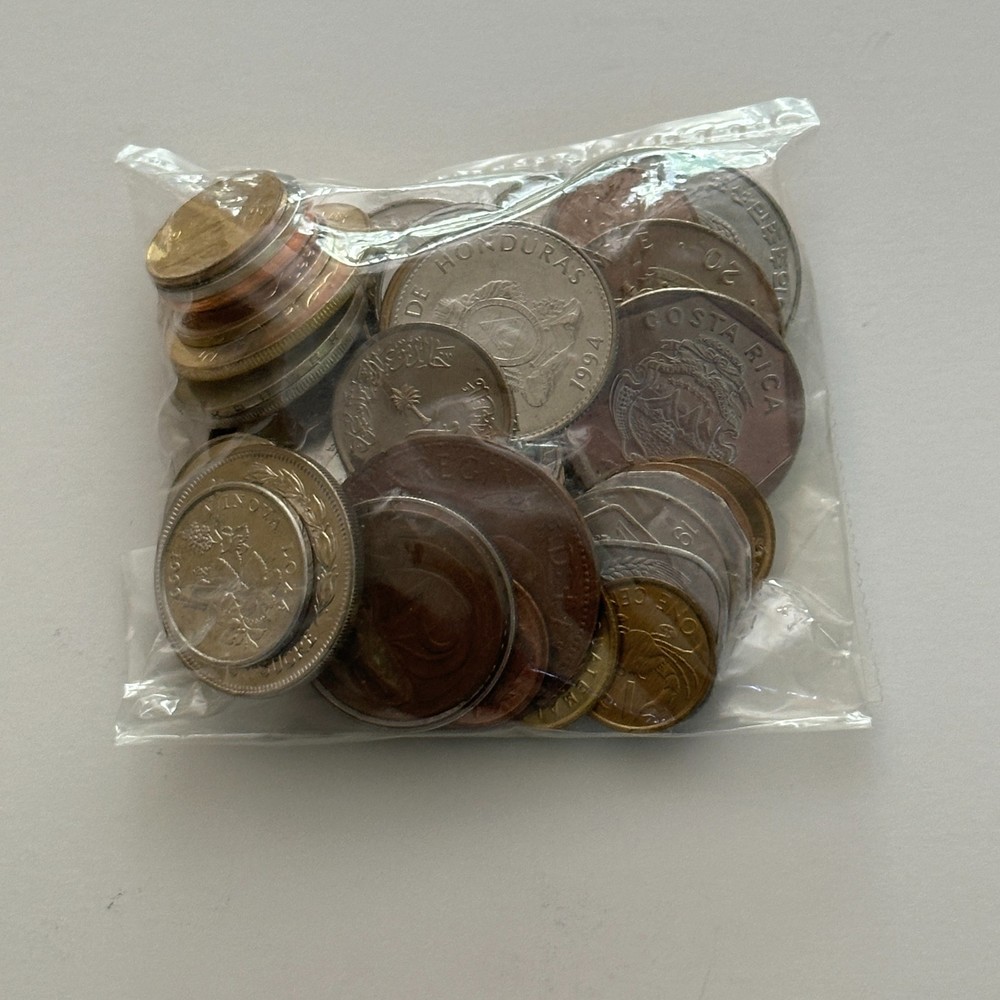 50 Different Coins From 50 Different Countries