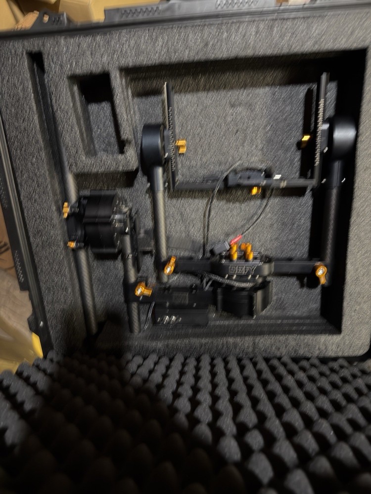 DEFY camera gimbal stabilizer.