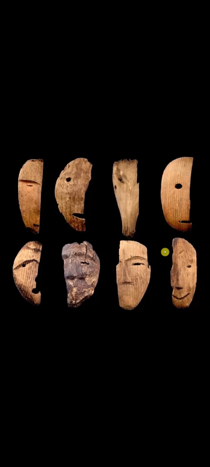 Akaska Native; Inuit / Inupiat, Shaman's Maskette (ancient).