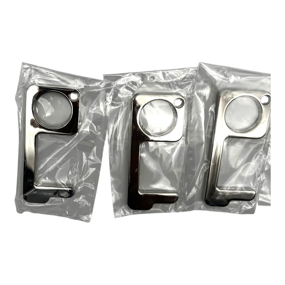 5Pcs Silver Touchless Silvery Door Opener