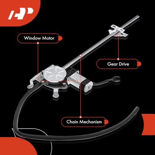 Power Window Regulator with Motor Compatible with Front Passenger (RH)