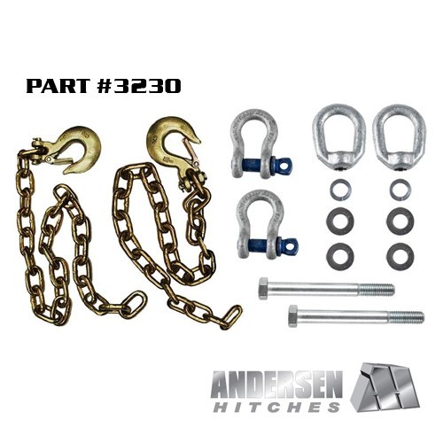 Andersen Hitches Ultimate 5th Wheel Connection Towing Safety Chains