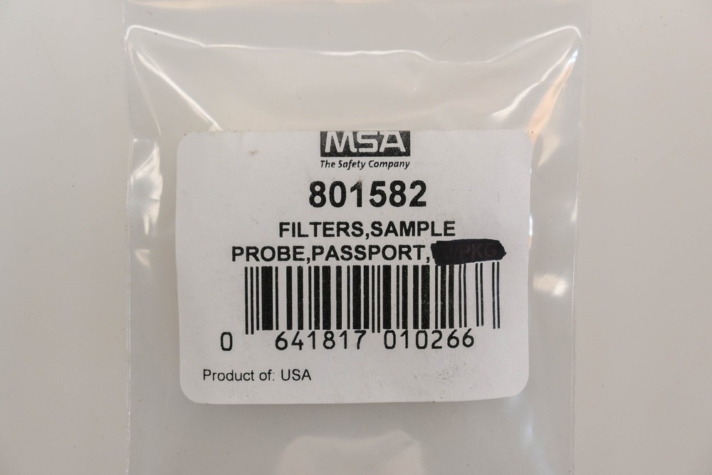 MSA 801582 Sample Probe Filter NOS